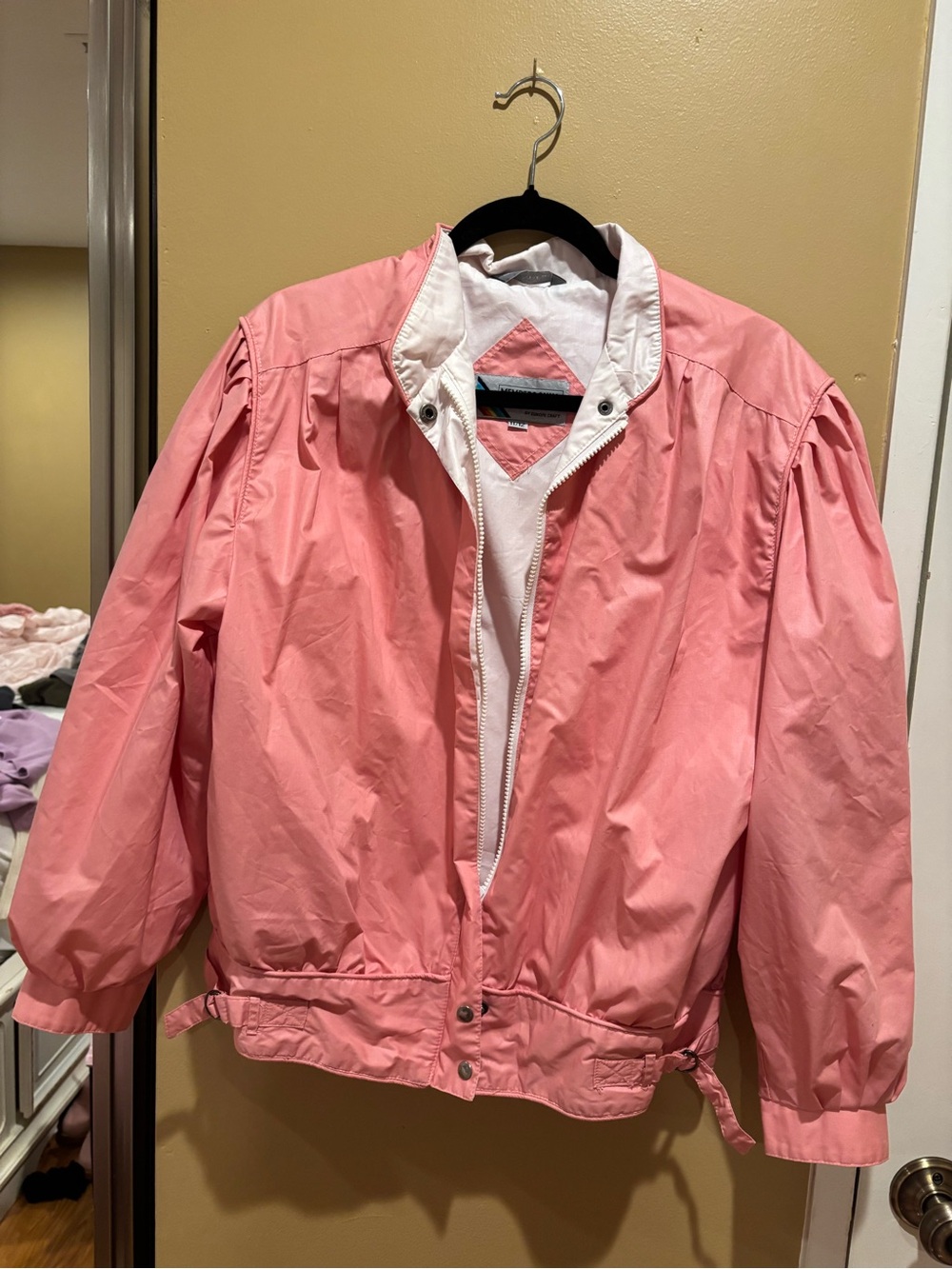 Members Only Pink Bomber Jacket